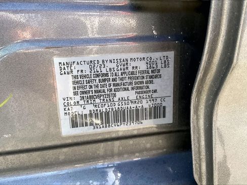 Used 2023 Nissan Sentra SV w/ All-Weather Package FWD image 20