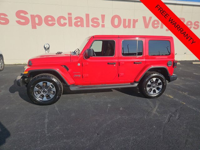 Certified 2022 Jeep Wrangler Unlimited Sahara w/ LED Lighting Group AWD/4WD image 1