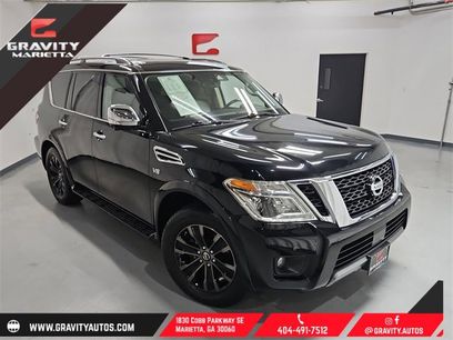 Used 2019 Nissan Armada Platinum w/ Captain's Chairs Package