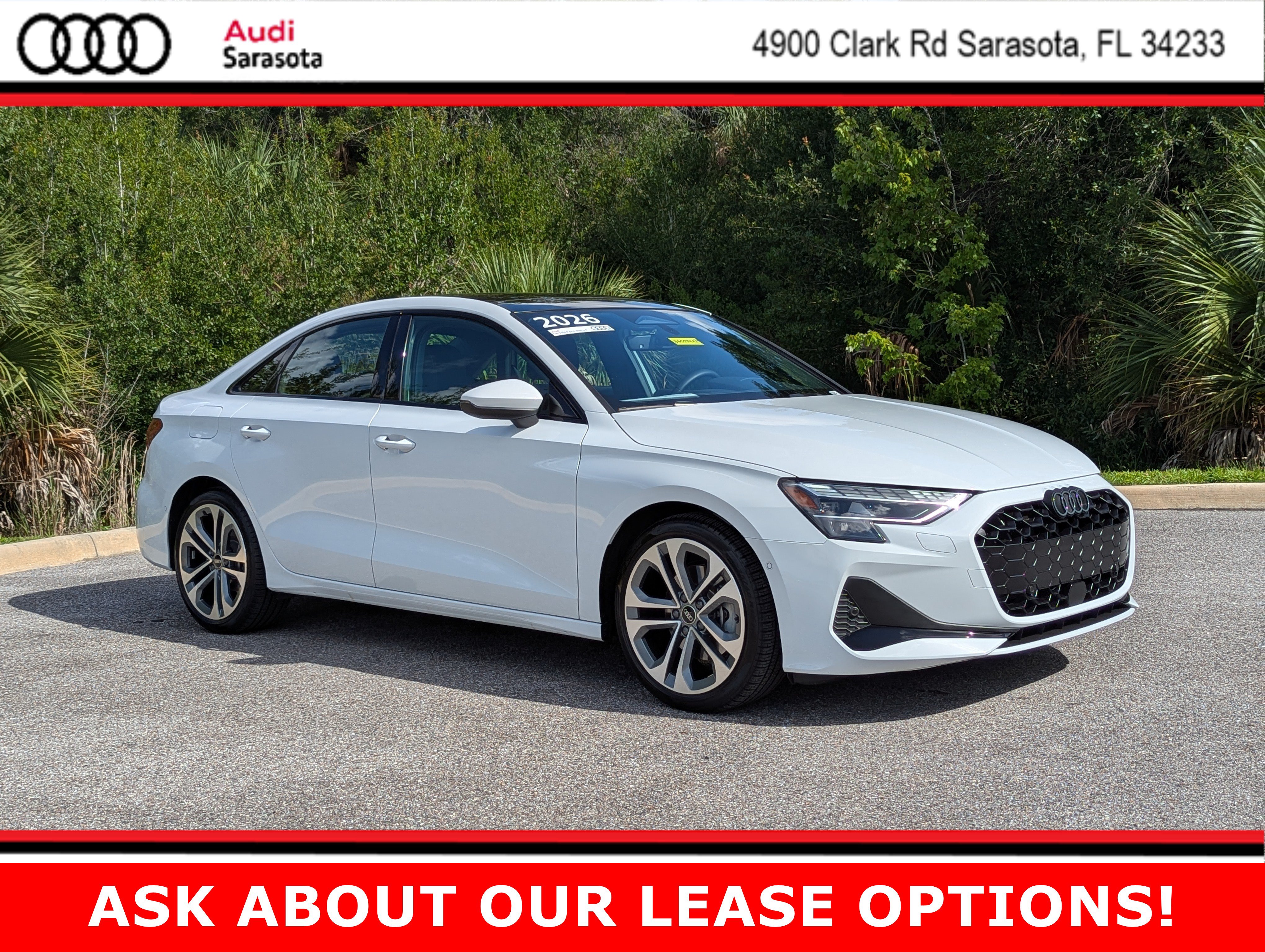 Certified 2026 Audi A3 2.0T Premium w/ Black Optic Package AWD/4WD image 1
