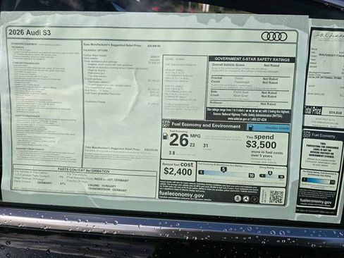 New 2026 Audi S3 Premium image 18