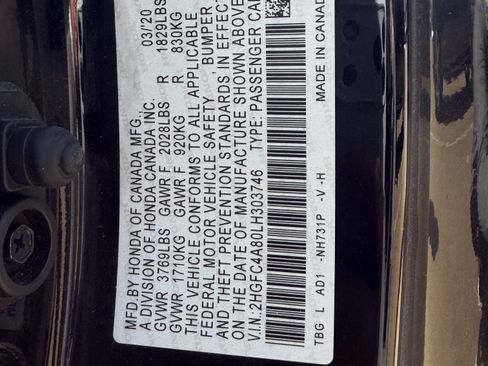 Used 2020 Honda Civic Sport image 31