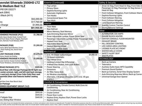 Used 2024 Chevrolet Silverado 2500 LTZ w/ LTZ Convenience Package AWD/4WD image 9