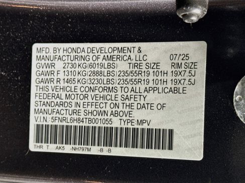 Used 2026 Honda Odyssey Touring image 40