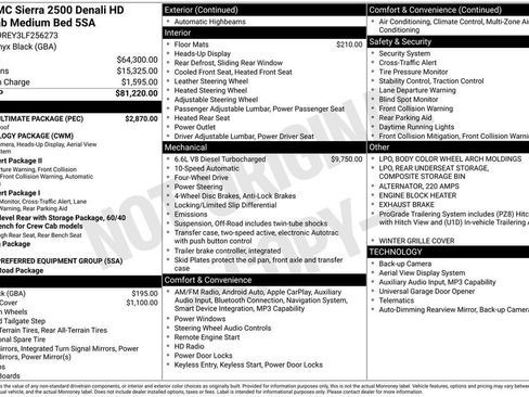 Used 2020 GMC Sierra 2500 Denali w/ Denali Ultimate Package image 10