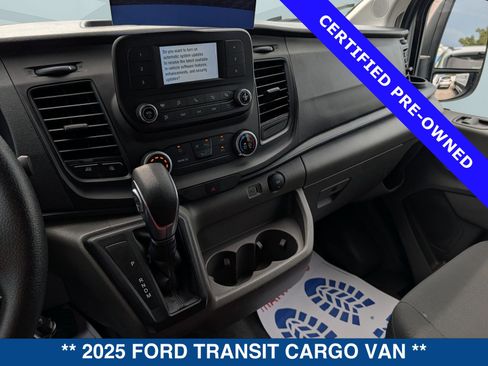 Certified 2025 Ford Transit 250 Low Roof w/ Exterior Upgrade Package RWD image 27