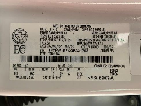 Used 2016 Ford F150 XLT w/ Trailer Tow Package AWD/4WD image 38