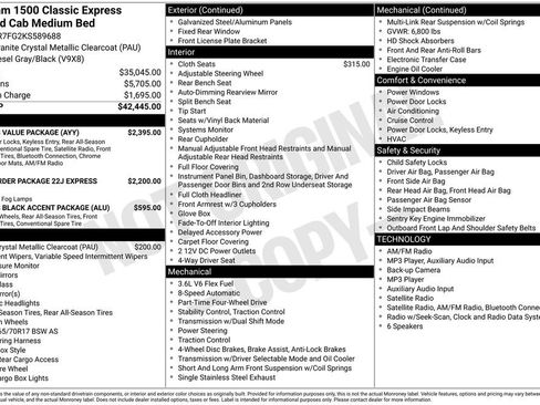 Used 2019 RAM 1500 Express w/ Express Value Package AWD/4WD image 2