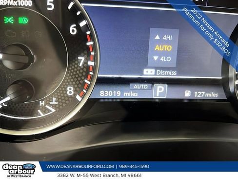 Used 2022 Nissan Armada Platinum w/ Captain's Chairs Package image 15