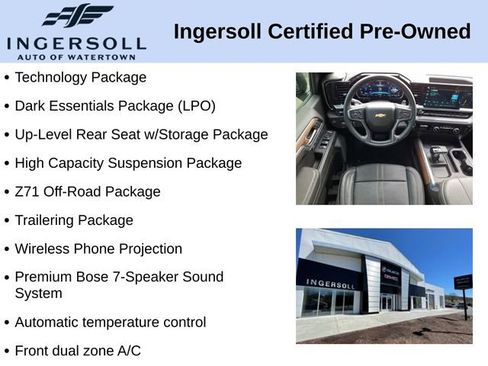Used 2023 Chevrolet Silverado 1500 High Country w/ Technology Package AWD/4WD image 10