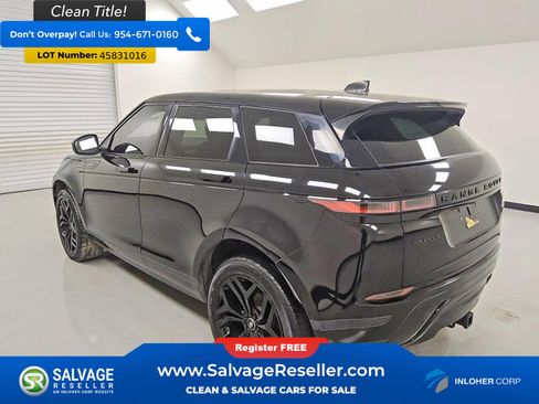 Used 2020 Land Rover Range Rover Evoque S image 3