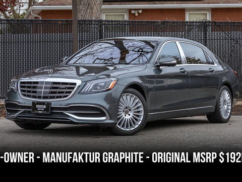 Used 2018 Mercedes-Benz Maybach S 560 4MATIC image 1