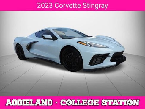 Certified 2023 Chevrolet Corvette Stingray Premium Cpe w/ Z51 Performance Package RWD image 1