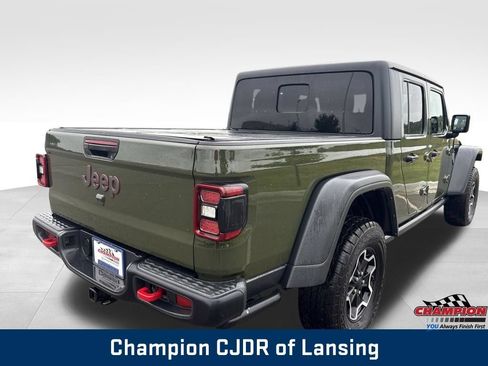 Used 2021 Jeep Gladiator Rubicon w/ Uconnect 4C Nav & Sound Group AWD/4WD image 7