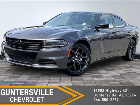 Used 2022 Dodge Charger SXT w/ Blacktop Package RWD image 1