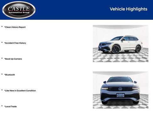 Used 2022 Volkswagen Tiguan SE R-Line AWD/4WD image 3