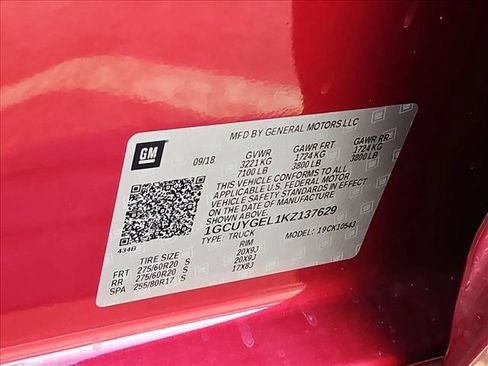 Used 2019 Chevrolet Silverado 1500 LTZ w/ LTZ Premium Package AWD/4WD image 26