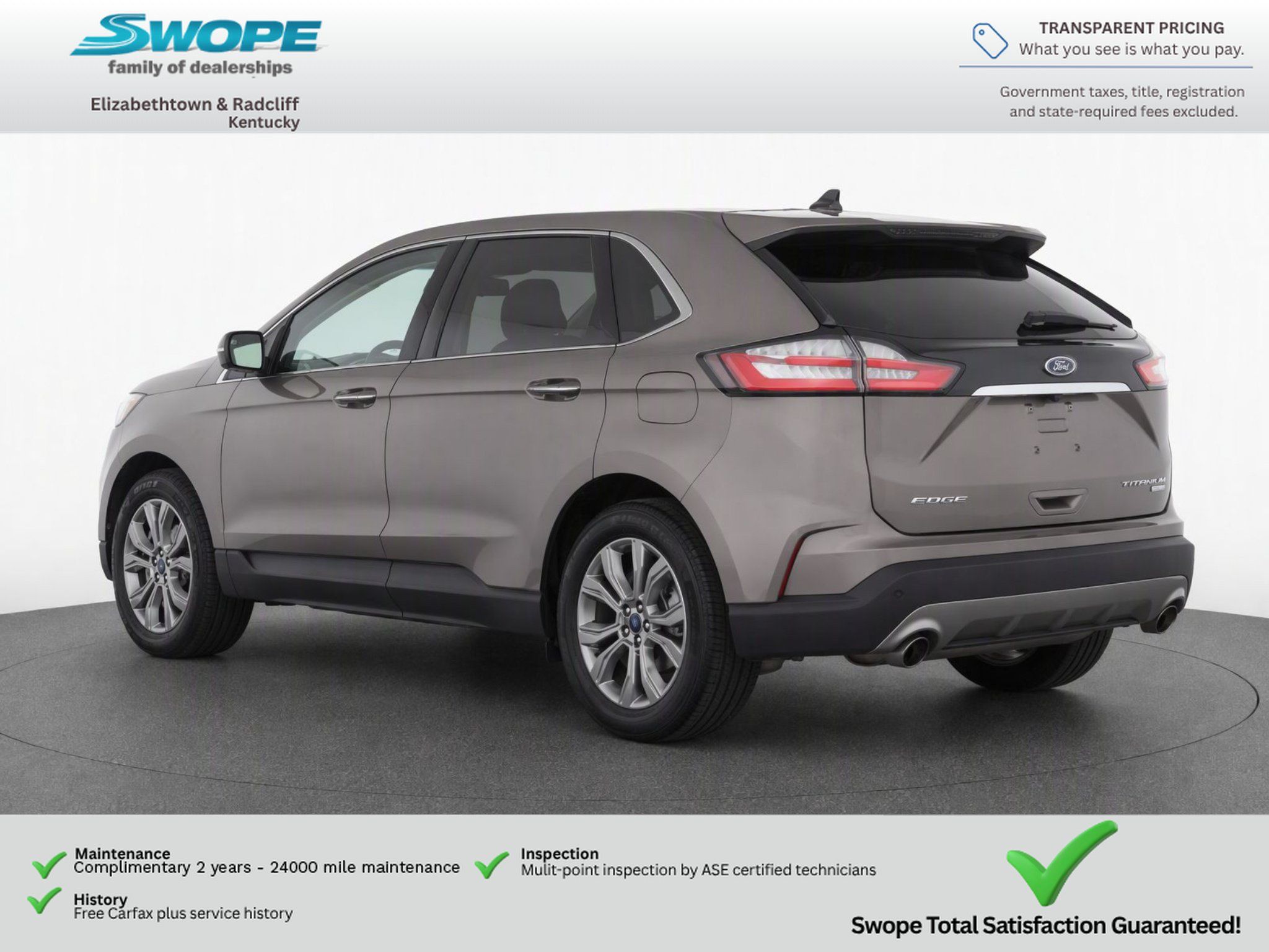Used 2019 Ford Edge Titanium FWD image 7