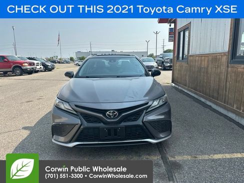 Used 2021 Toyota Camry XSE FWD image 1