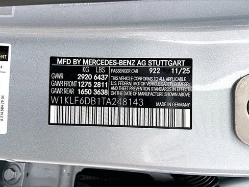 New 2026 Mercedes-Benz E 53 AMG e 4MATIC Sedan image 16