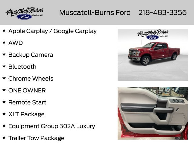 Used 2020 Ford F150 XLT w/ Equipment Group 302A Luxury AWD/4WD image 7