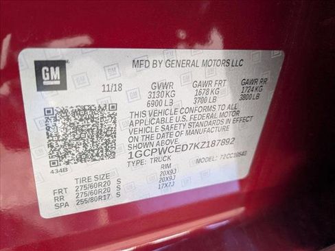 Used 2019 Chevrolet Silverado 1500 LT w/ All-Star Edition image 20