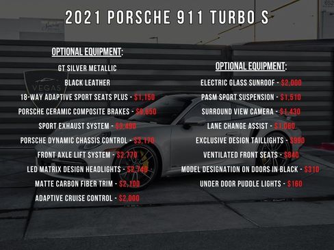 Used 2021 Porsche 911 Turbo S image 5