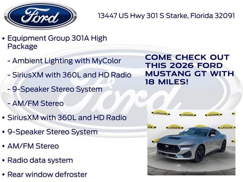 New 2026 Ford Mustang GT RWD image 15