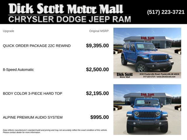New 2026 Jeep Wrangler Unlimited Sport AWD/4WD image 5