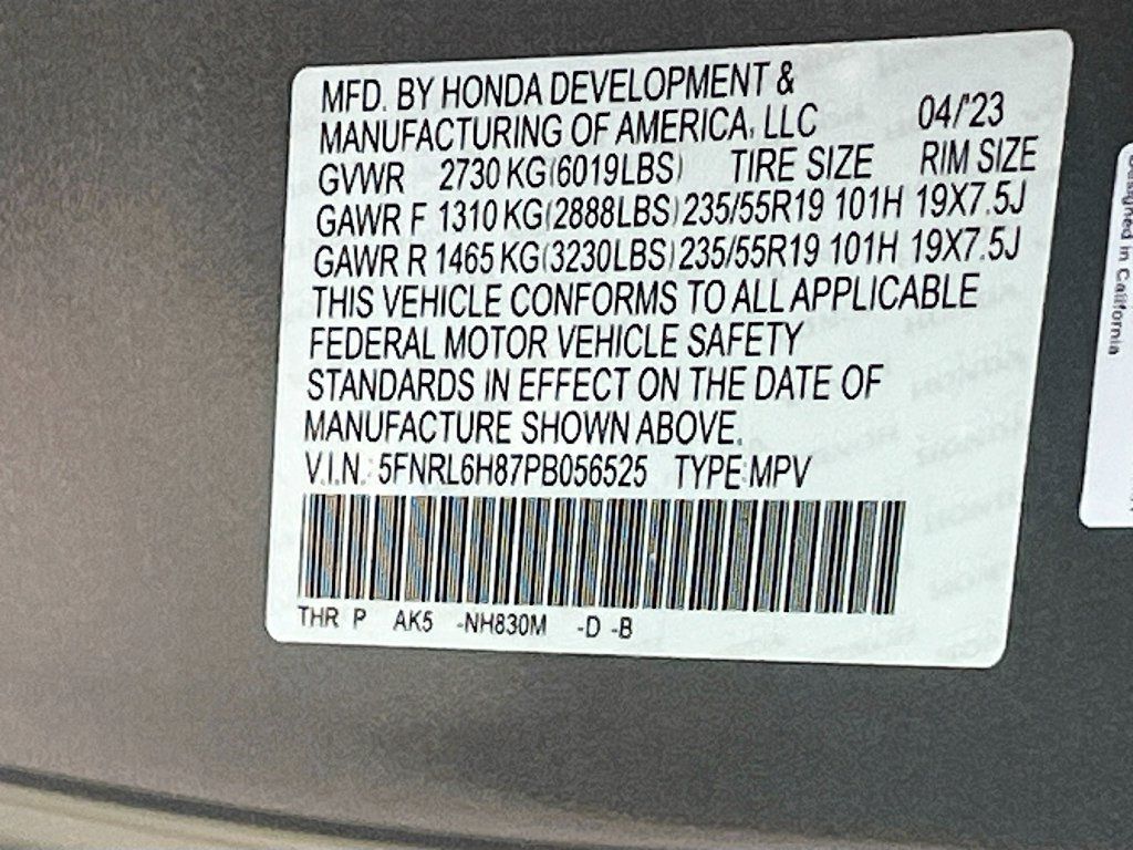 Used 2023 Honda Odyssey Touring image 35