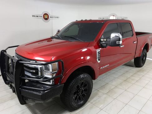 Used 2021 Ford F350 Platinum w/ Tremor Off-Road Package AWD/4WD image 35