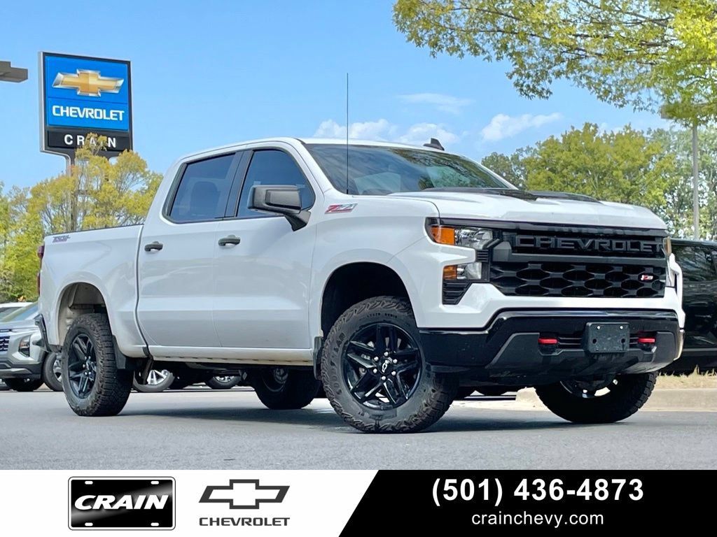 Used 2023 Chevrolet Silverado 1500 Custom Trail Boss AWD/4WD image 1