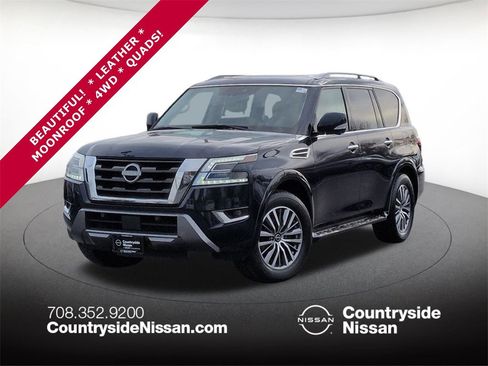 Used 2024 Nissan Armada SL w/ Captain's Chairs Package image 1