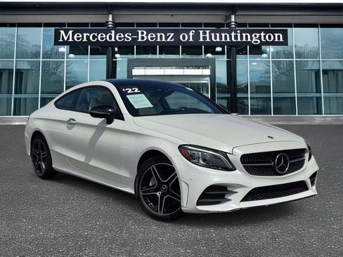 Certified 2022 Mercedes-Benz C 300 4MATIC Coupe image 1
