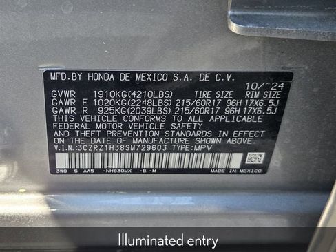 Used 2025 Honda HR-V LX image 35