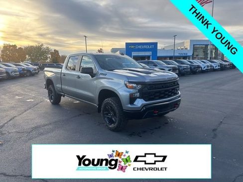 New 2026 Chevrolet Silverado 1500 Custom Trail Boss w/ LPO, Dark Essentials Package AWD/4WD image 1