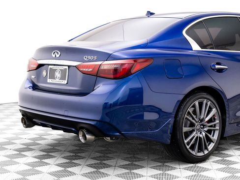 Used 2019 INFINITI Q50 Red Sport 400 w/ Sensory Package image 34