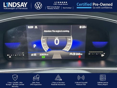 Used 2022 Volkswagen Tiguan SE image 24