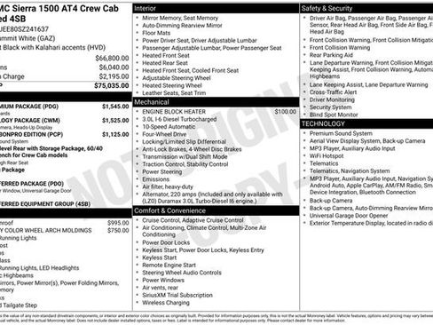 Used 2025 GMC Sierra 1500 AT4 w/ AT4 Premium Package AWD/4WD image 5