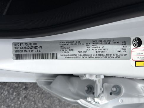 New 2026 RAM 1500 Tradesman RWD image 38