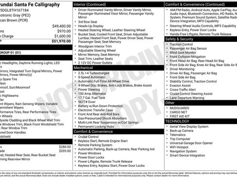 New 2026 Hyundai Santa Fe Calligraphy image 4