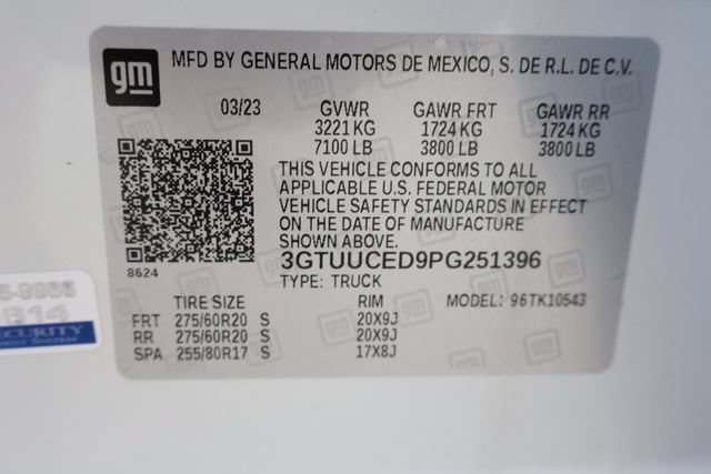 Used 2023 GMC Sierra 1500 Elevation w/ X31 Off-Road Package AWD/4WD image 29