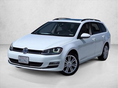 Used 2015 Volkswagen Golf TDI SE w/ Lighting Package FWD image 1