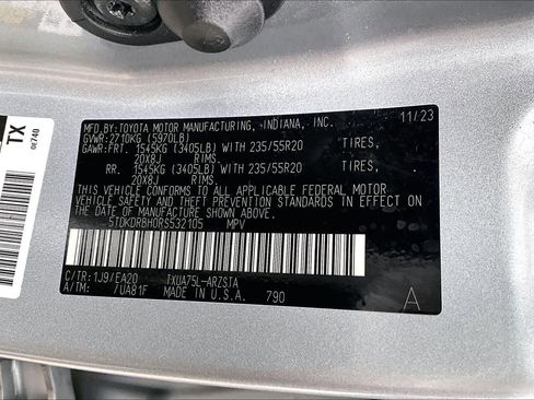 Certified 2024 Toyota Highlander XSE image 34