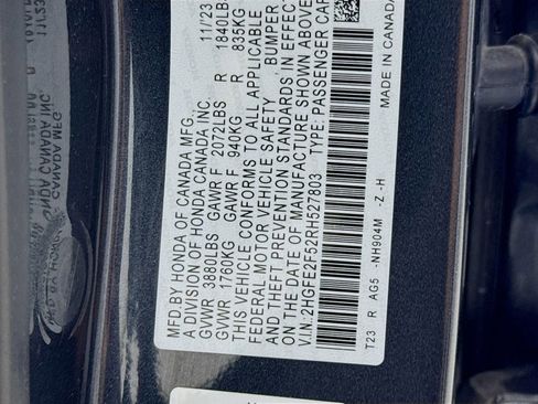 Used 2024 Honda Civic Sport image 40