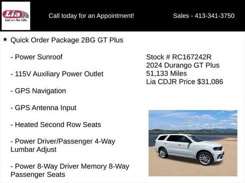 Certified 2024 Dodge Durango GT AWD/4WD image 11