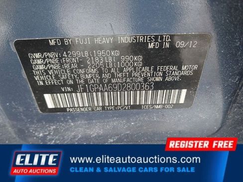 Used 2013 Subaru Impreza 2.0i image 18