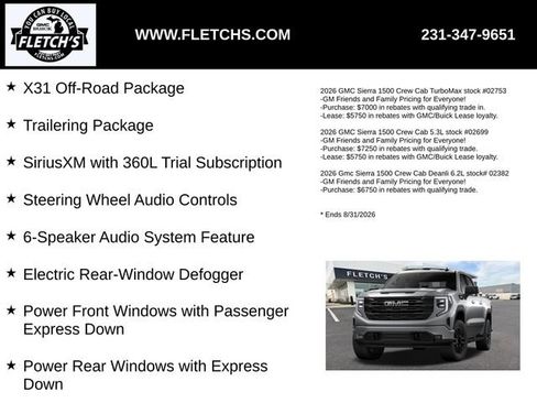 New 2026 GMC Sierra 1500 Elevation AWD/4WD image 3
