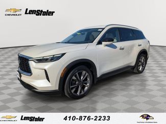 Used 2023 INFINITI QX60 Luxe w/ Cargo Package AWD/4WD video 1