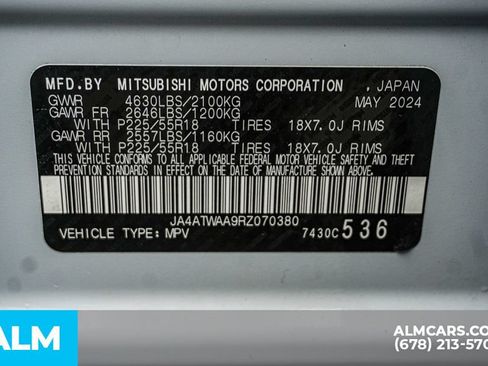 Used 2024 Mitsubishi Eclipse Cross SE AWD/4WD image 61